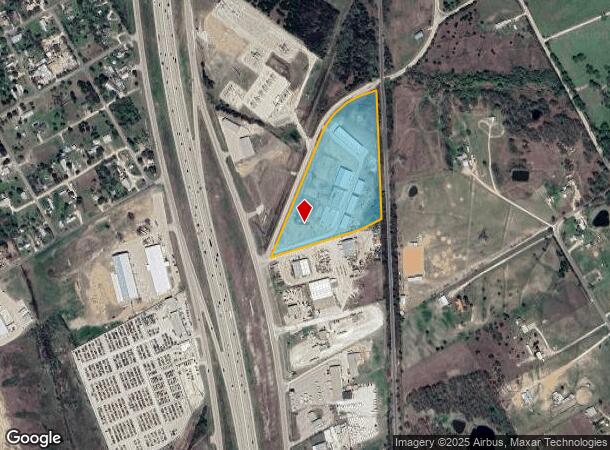  6598 Old Dallas Rd, Elm Mott, TX Parcel Map