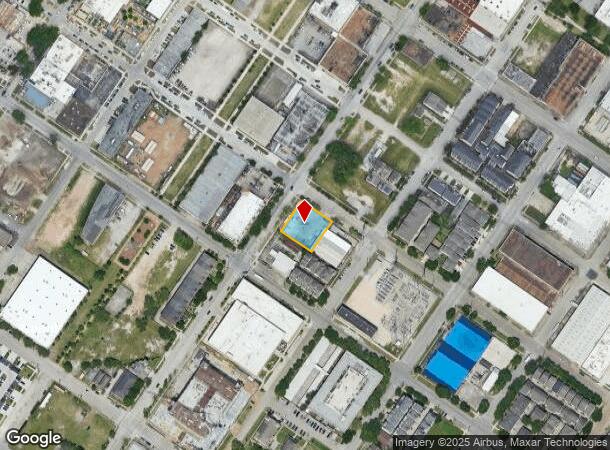  2402 Dallas St, Houston, TX Parcel Map