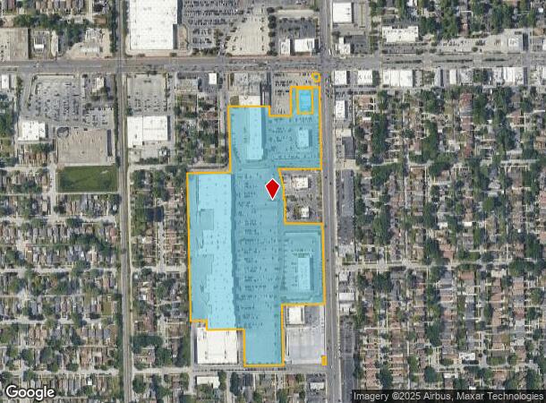  9710 S Western Ave, Evergreen Park, IL Parcel Map