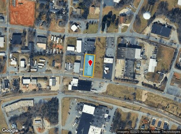  1223 Highland Ave Ne, Hickory, NC Parcel Map