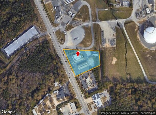 1561 E Williams St, Apex, NC Parcel Map