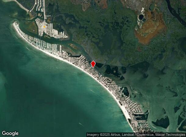  859 Buttonwood Dr, Fort Myers Beach, FL Parcel Map