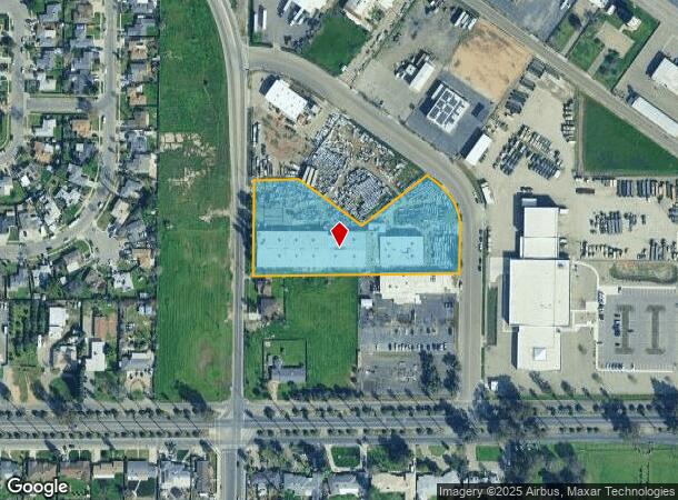 1331 S West Ave, Fresno, CA Parcel Map