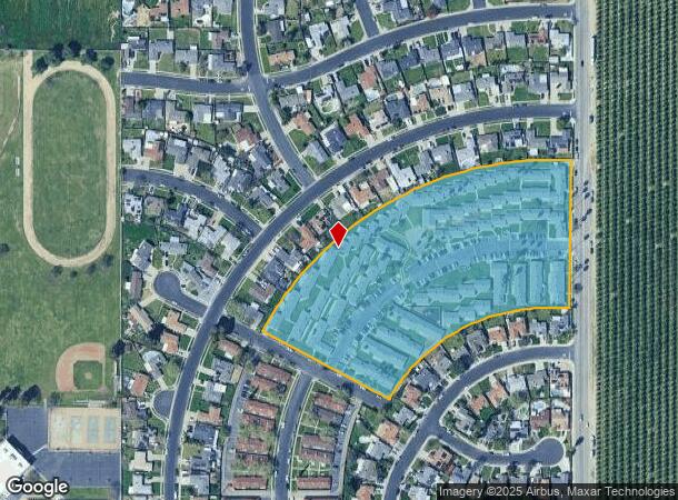 1200 Fernot Way, Hanford, CA Parcel Map