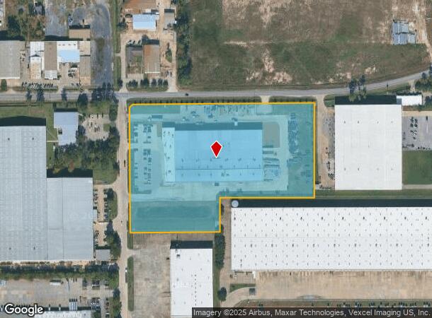 9172 Ley Rd, Houston, TX Parcel Map