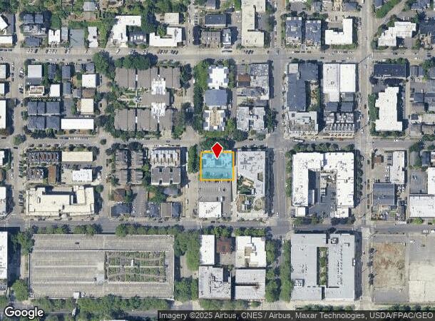  718 4Th Ave N, Seattle, WA Parcel Map