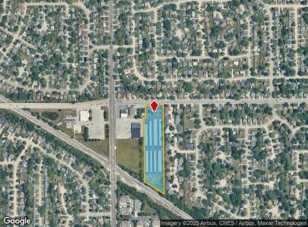 1909 Brady Ln, Lafayette, IN Parcel Map