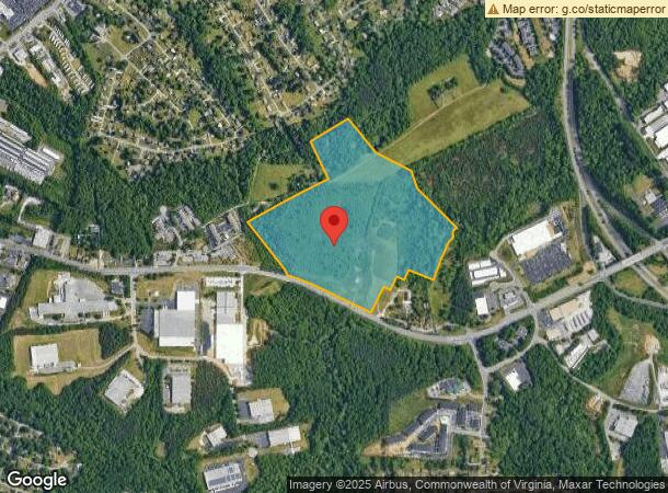  1600 Graves Mill Rd, Lynchburg, VA Parcel Map