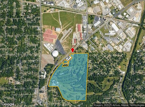  1600 Federal Dr, Montgomery, AL Parcel Map