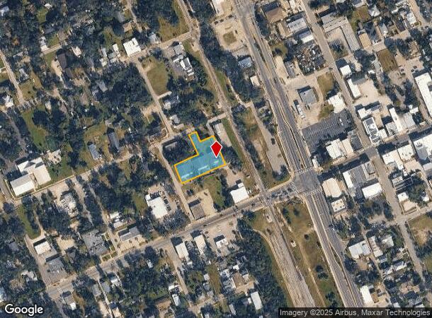 124 Railroad St, New Smyrna Beach, FL Parcel Map