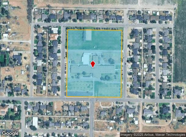 Capitol Elementary, Levelland, TX Parcel Map