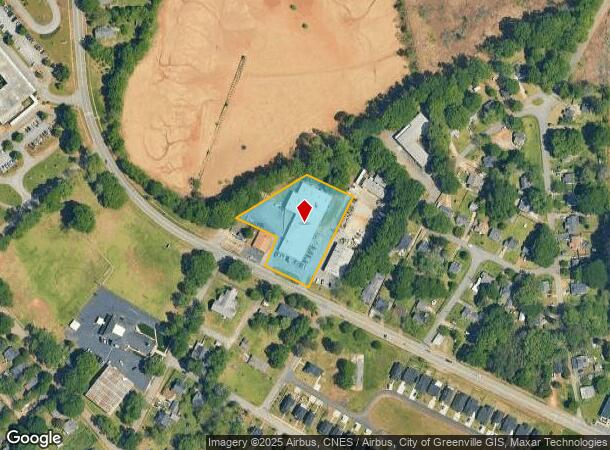  3514 Old Buncombe Rd, Greenville, SC Parcel Map