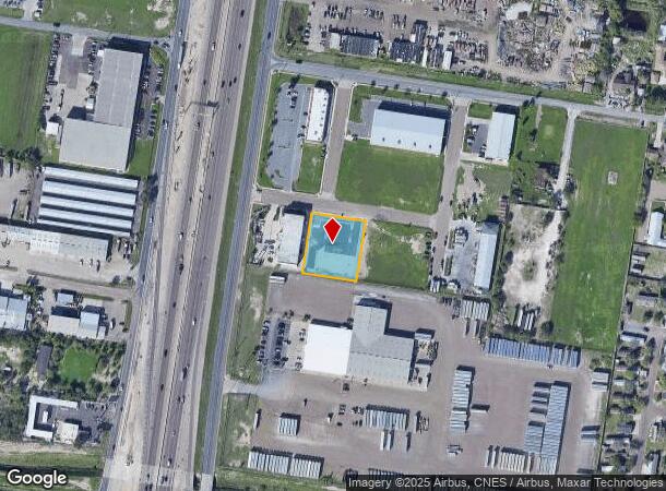  121 E Delta St, Pharr, TX Parcel Map