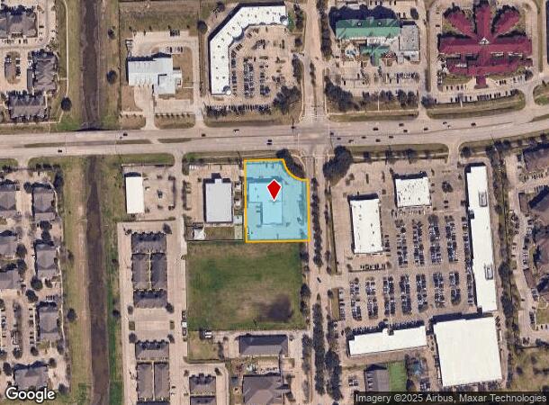  2000 Reflection Bay Dr, Pearland, TX Parcel Map