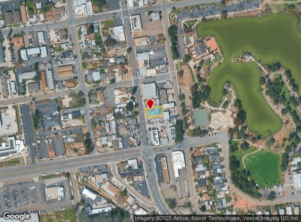 9825 Maine Ave, Lakeside, CA Parcel Map