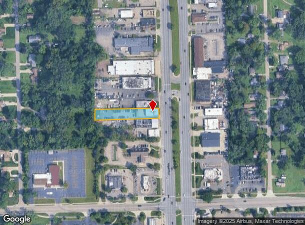  23151 Telegraph Rd, Southfield, MI Parcel Map