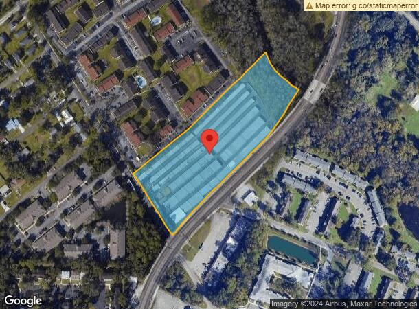  1515 Manotak Ave, Jacksonville, FL Parcel Map