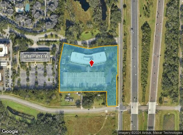  12802 Tampa Oaks Blvd, Temple Terrace, FL Parcel Map