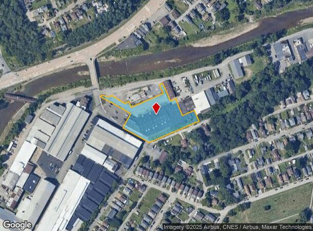 100 Keystone Dr, Carnegie, PA Parcel Map