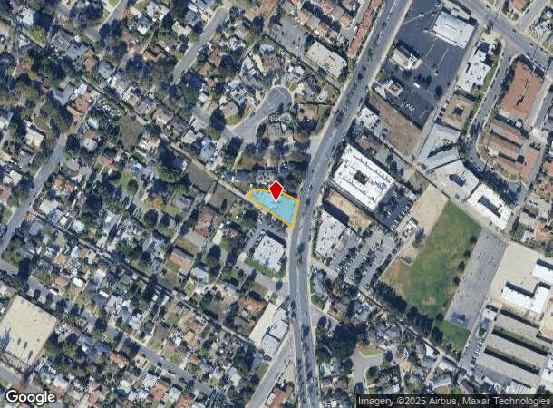  2005 N Garey Ave, Pomona, CA Parcel Map