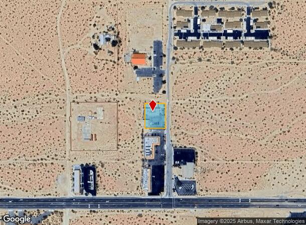  6416 Hallee Rd, Joshua Tree, CA Parcel Map