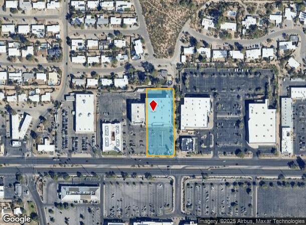  5925 E Broadway Blvd, Tucson, AZ Parcel Map