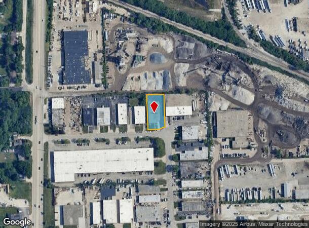  1718 W Armitage Ct, Addison, IL Parcel Map