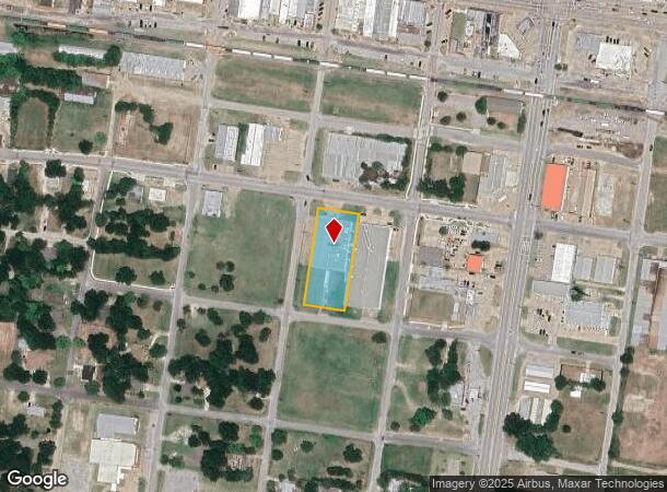  102 E Grove St, Terrell, TX Parcel Map