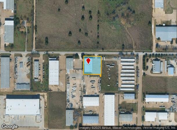  1008 W Harris Rd, Arlington, TX Parcel Map