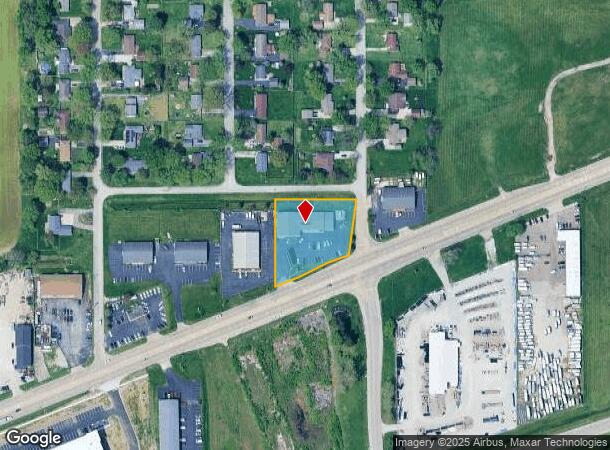 8350 W Washington St, Indianapolis, IN Parcel Map