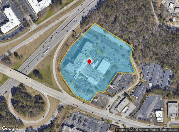  2100 Bush River Rd, Columbia, SC Parcel Map