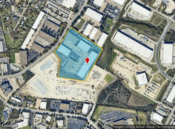 8619 Wall St, Austin, TX Parcel Map