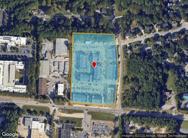 710 Hanbury Way, Raleigh, NC Parcel Map