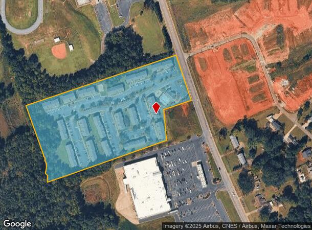 101 Meadow Creek Ct, Easley, SC Parcel Map