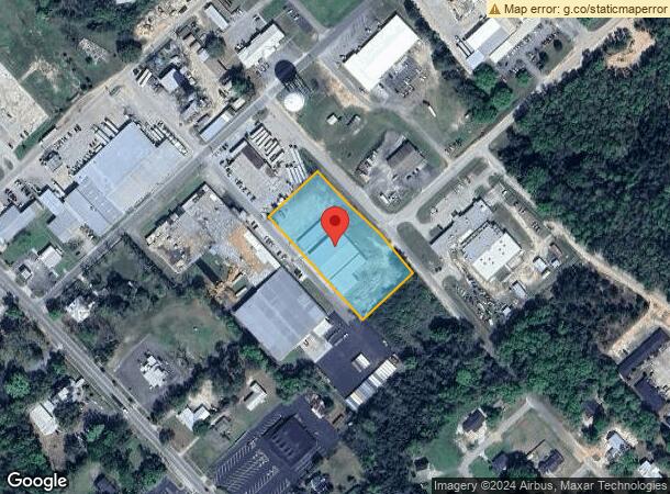  617 Memory St, Blackshear, GA Parcel Map