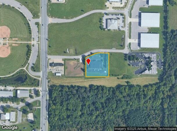  1704 W Industrial Dr, Rogers, AR Parcel Map