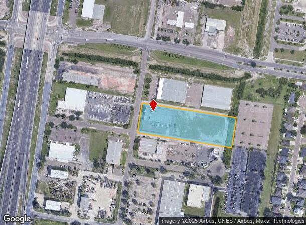 1710 S 28Th Ave, Edinburg, TX Parcel Map