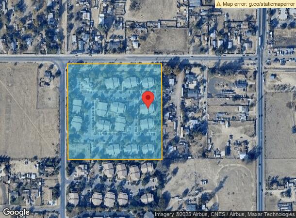  1525 Lotus Ln, Bakersfield, CA Parcel Map