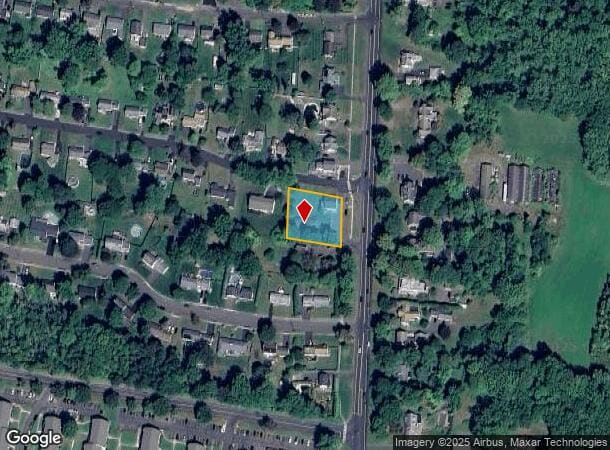  1436 Enfield St, Enfield, CT Parcel Map