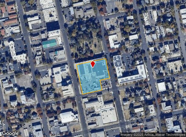  819 N Hunter St, Stockton, CA Parcel Map