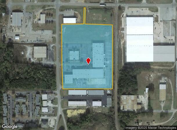  1715 Hillyer Robinson Industrial Pky, Anniston, AL Parcel Map