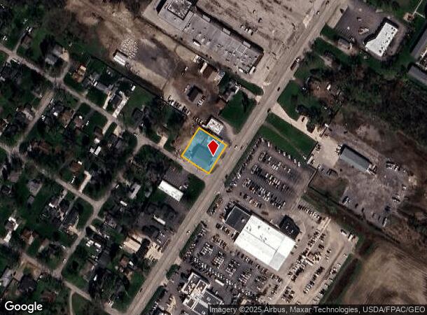  15193 S Dixie Hwy, Monroe, MI Parcel Map