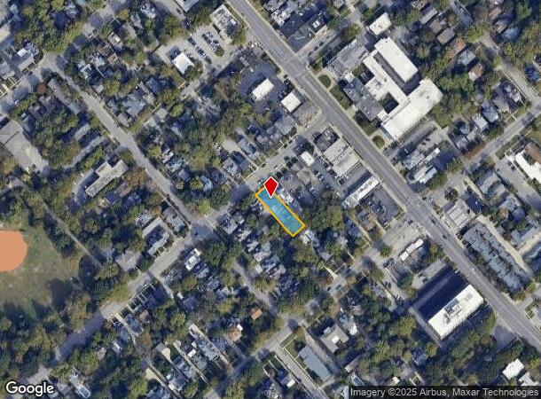  124 Clay Ave, Lexington, KY Parcel Map