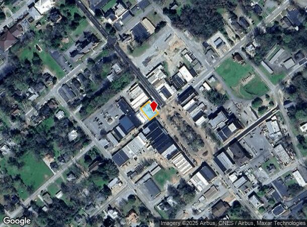 102 Trinity St, Abbeville, SC Parcel Map