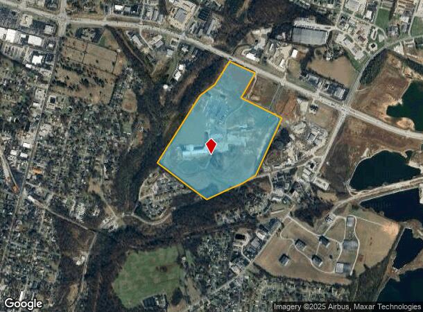  1355 E John Rowan Blvd, Bardstown, KY Parcel Map