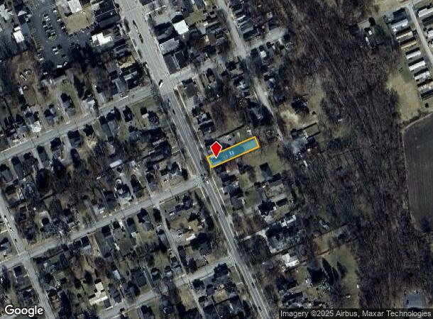 131 Main St, Mount Morris, NY Parcel Map