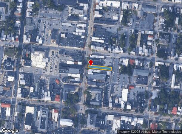  21 N Hanover St, Carlisle, PA Parcel Map