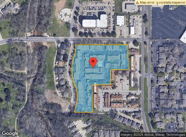  4046 Woodland Park Blvd, Arlington, TX Parcel Map