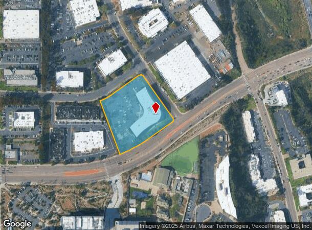  9665 Chesapeake Dr, San Diego, CA Parcel Map