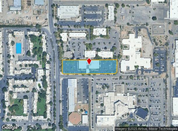  101 Hospital Loop Ne, Albuquerque, NM Parcel Map